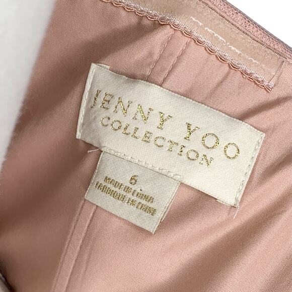 BHLDN x Jenny Yoo Collection Ryder Pink Tulle Fitted Bodice Convertible Dress - Picture 8 of 9